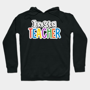 Rainbow Insta Teacher Hoodie